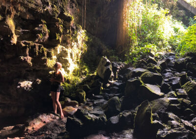lava tubes